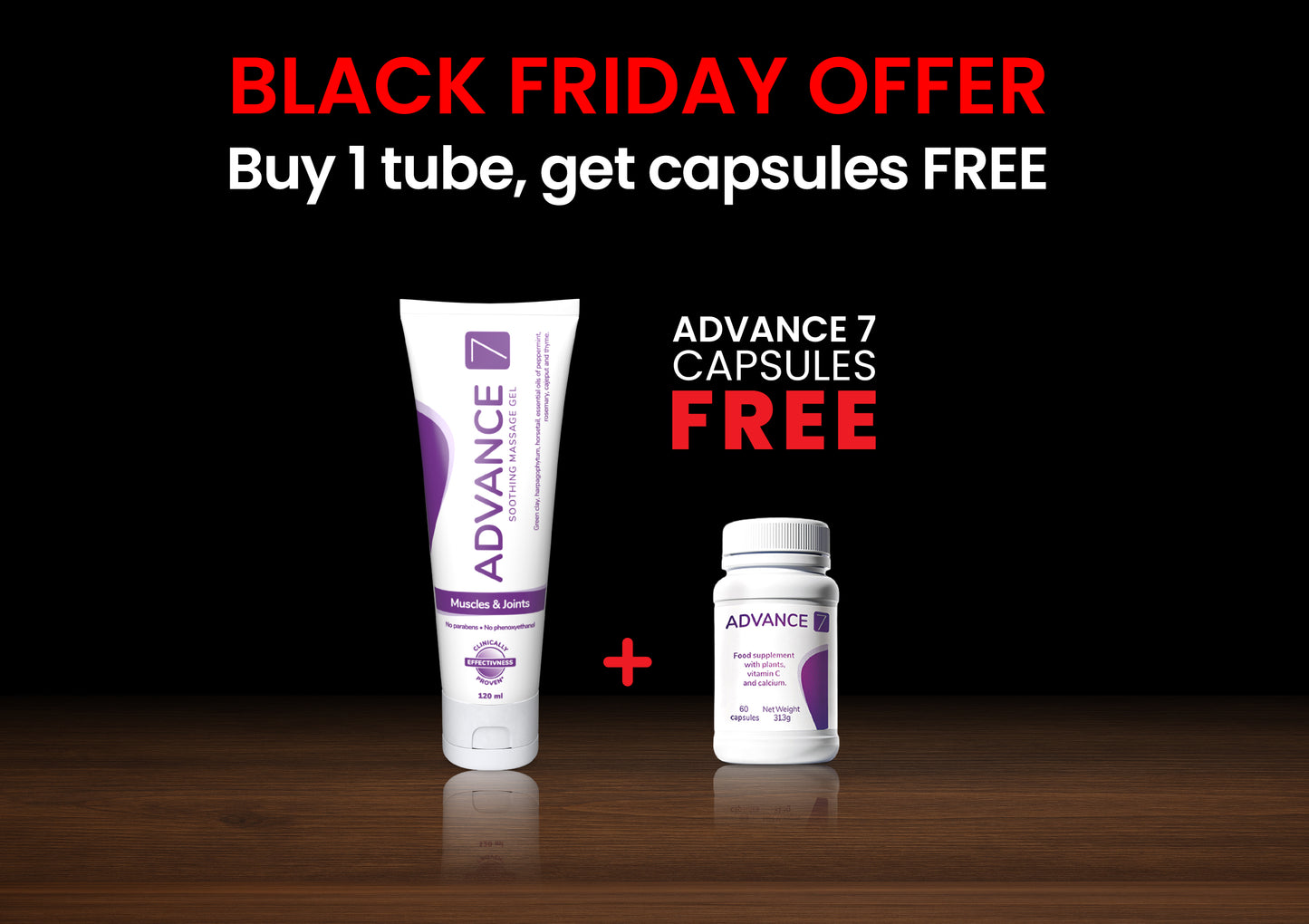 Buy 1 tube, capsules FREE