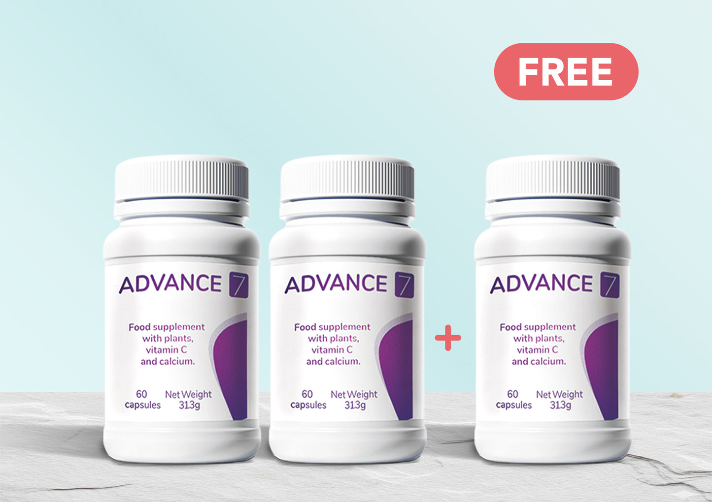Advance 7 Capsules Buy Two Get One FREE