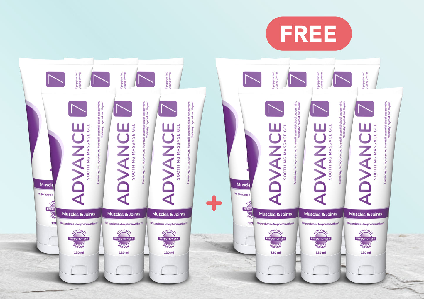 Gel 6 BOGOF: Buy 6 Get 6 Free