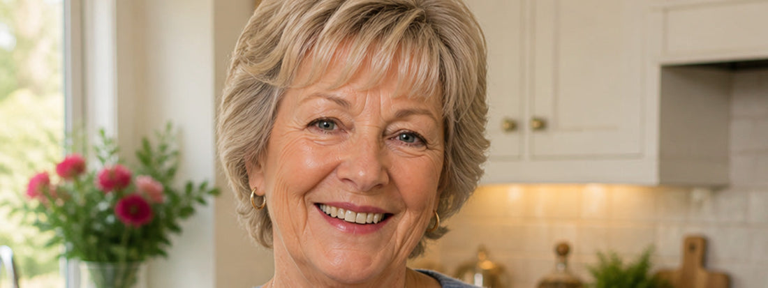 Jean Ellis, aged 69, sharing her Advance7 customer experience