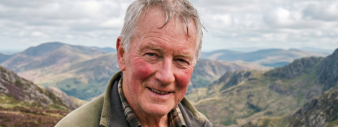 Peter Hughes, 72, from Llandudno, walking his dog — Advance7 customer review