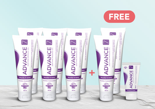 Long Term Relief Course – Buy 6 120ml Tubes, Get 2 120ml Tubes and a 30ml Travel Tube FREE (8 × 120ml and 1 30ml)